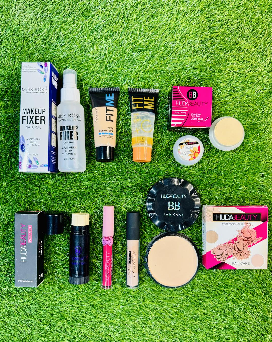 cosmetics 8-in-1 Makeup Set for Pakistani Skin & Weather — women handbags & dresses — The Queens — gallery image 3