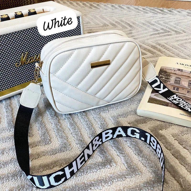black women's handbags Chic Women's 1 Pc Multicolor Leather Crossbody Bag — women handbags & dresses — The Queens — gallery image 3