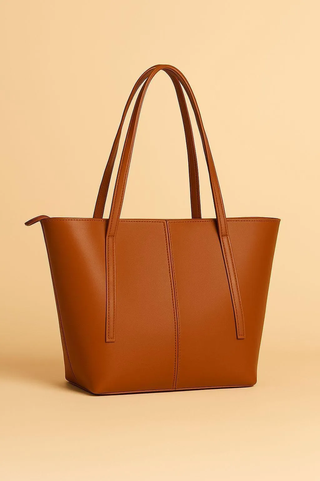 black women's handbags Brown Leather Tote Bag for Women — women handbags & dresses — The Queens — gallery image 7