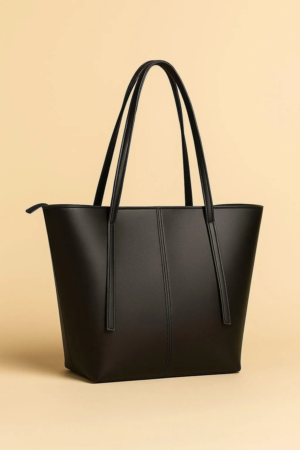 black women's handbags Brown Leather Tote Bag for Women — women handbags & dresses — The Queens — gallery image 3