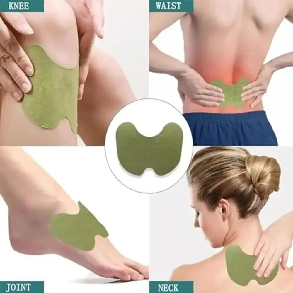 health accessories Green Silicone Knee Waist Neck Joint Pain Patches — women handbags & dresses — The Queens